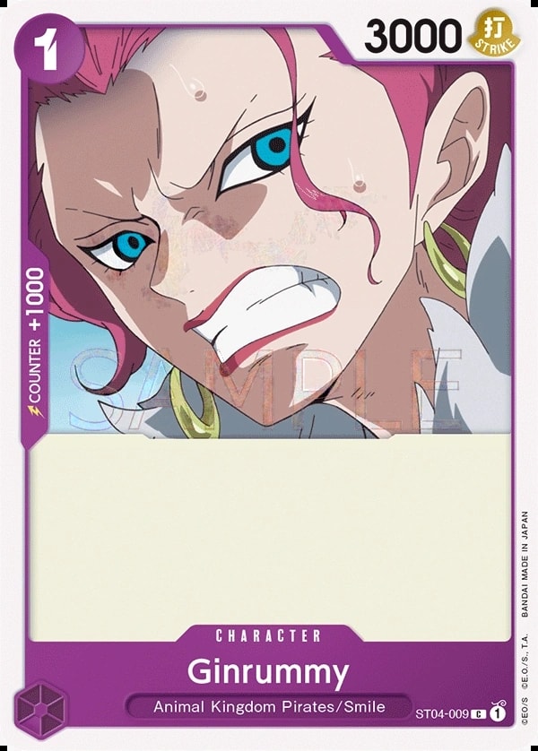 Ginrummy (ST04-009) — Common One Piece card