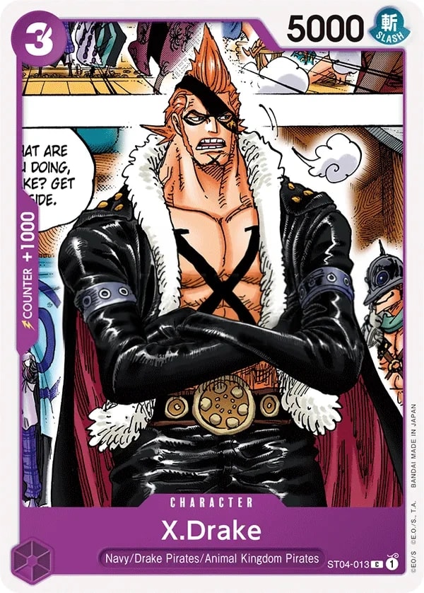 X.Drake (ST04-013) — Common One Piece card