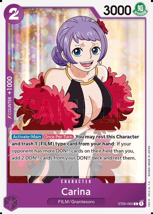 Carina (ST05-005) — Common One Piece card