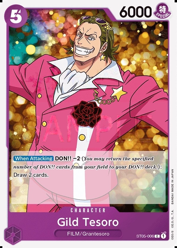 Gild Tesoro (ST05-006) — Common One Piece card