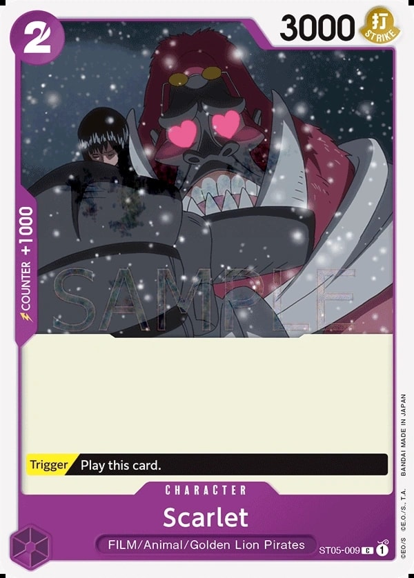 Scarlet (ST05-009) — Common One Piece card