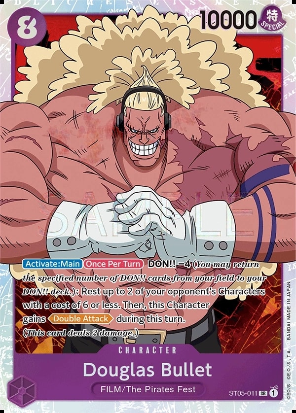 Douglas Bullet ST05-011 One Piece card