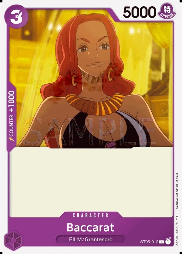Baccarat (ST05-012) — Common One Piece card