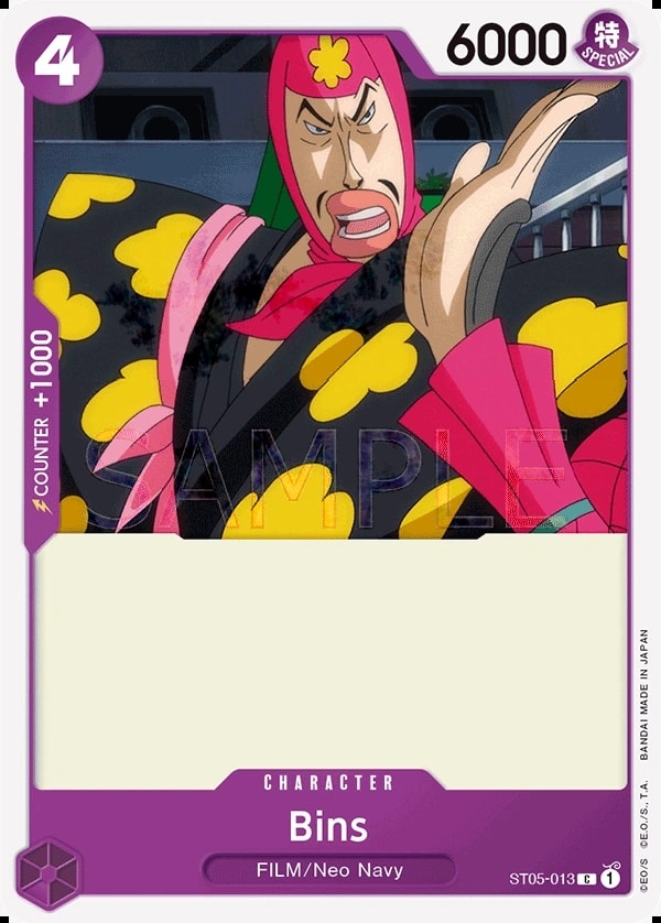 Bins (ST05-013) — Common One Piece card