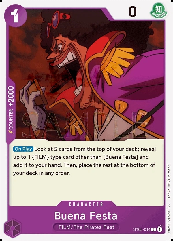 Buena Festa (ST05-014) — Common One Piece card