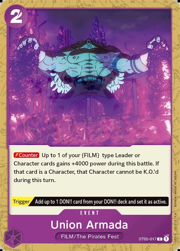 Union Armada ST05-017 One Piece card