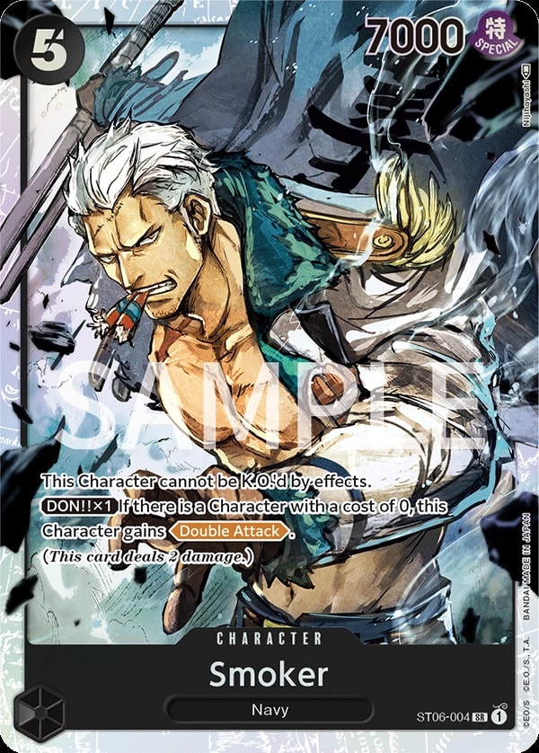 Smoker ST06-004 One Piece card