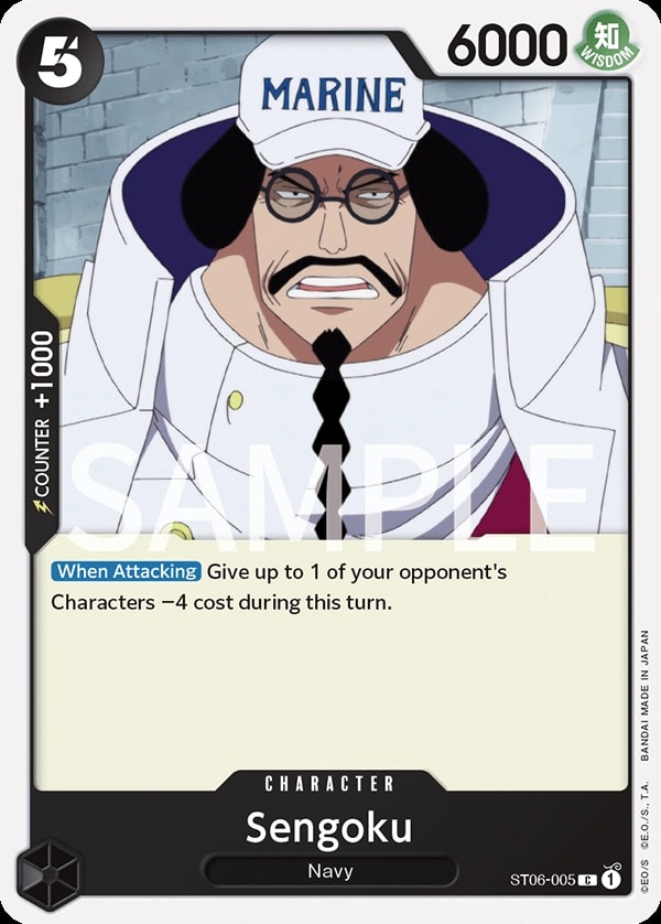 Sengoku (ST06-005) — Common One Piece card