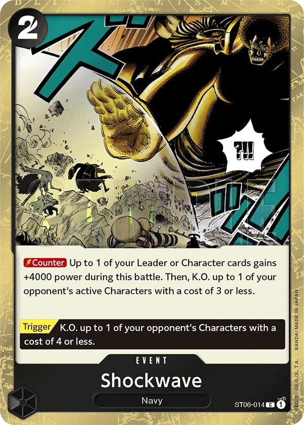 Shockwave (ST06-014) — Common One Piece card