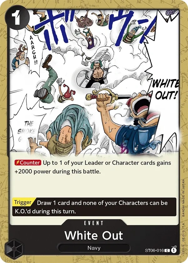 White Out ST06-016 One Piece card
