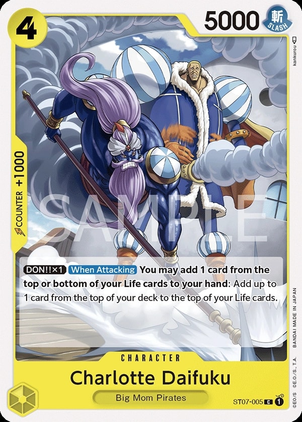 Charlotte Daifuku (005) One Piece card