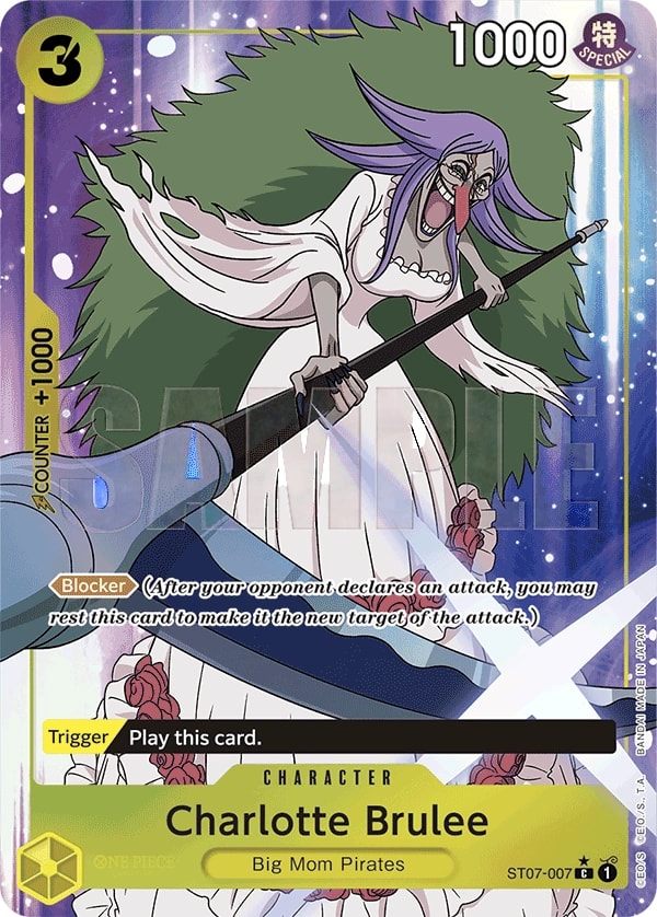 Charlotte Brulee (007) (Full Art) One Piece card