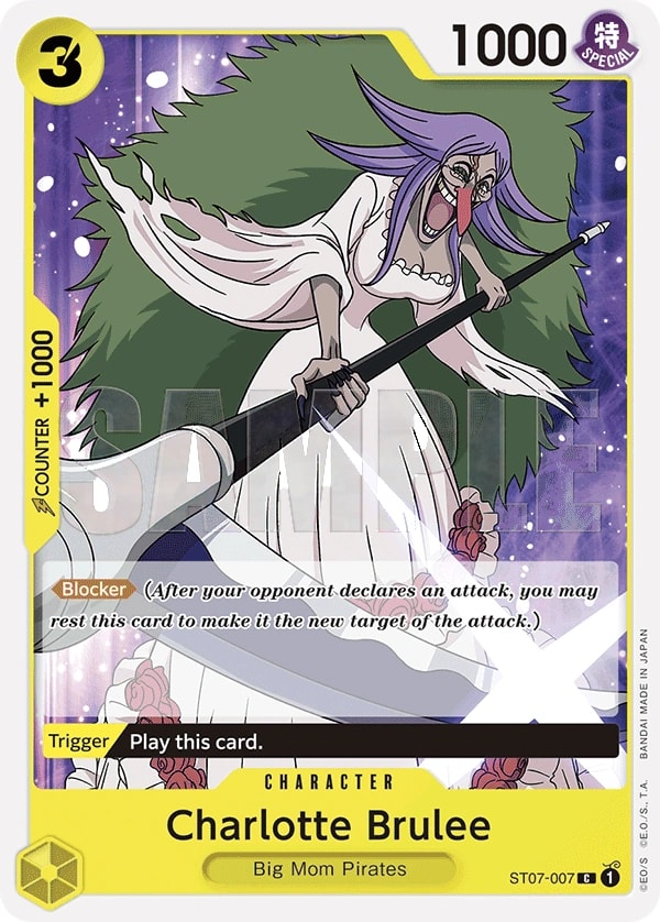 Charlotte Brulee (007) One Piece card