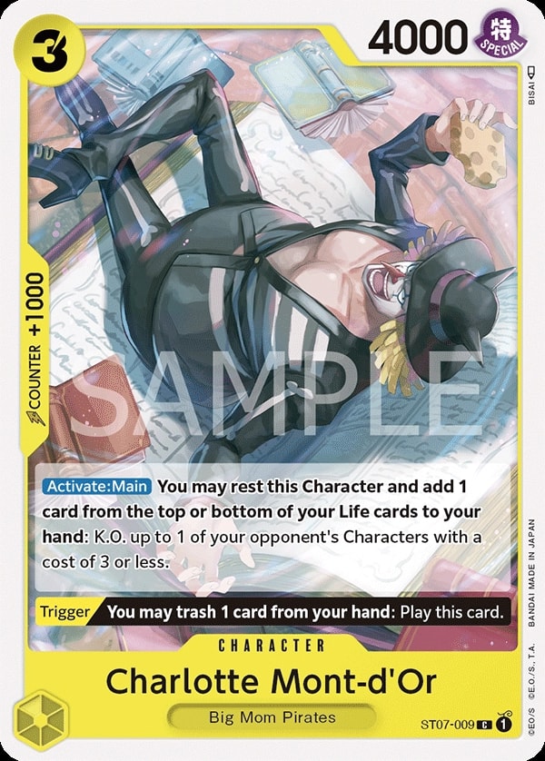 Charlotte Mont-d'Or (ST07-009) — Common One Piece card
