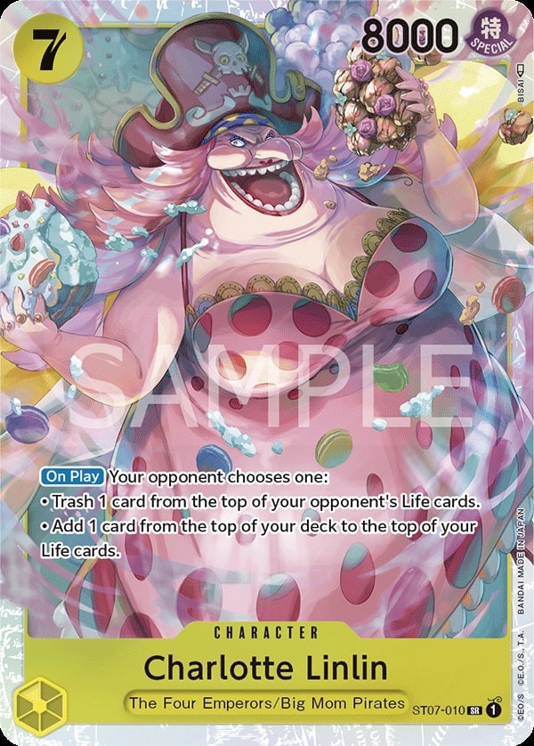Charlotte Linlin ST07-010 One Piece card