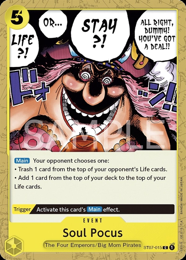 Soul Pocus ST07-015 One Piece card