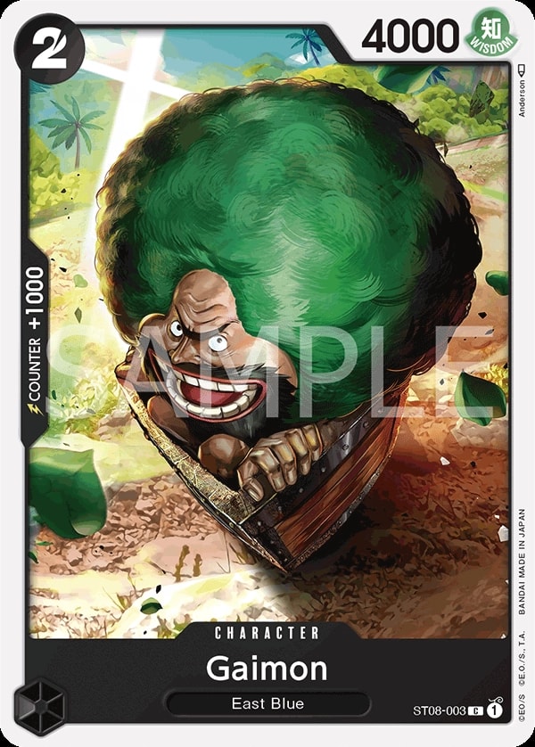 Gaimon (ST08-003) — Common One Piece card