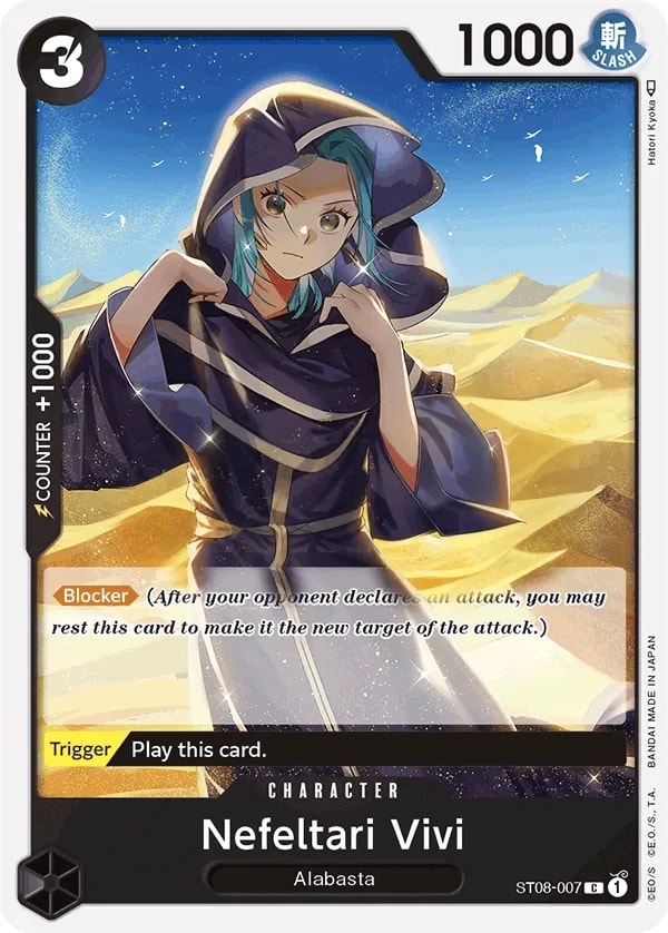 Nefeltari Vivi (ST08-007) — Common One Piece card