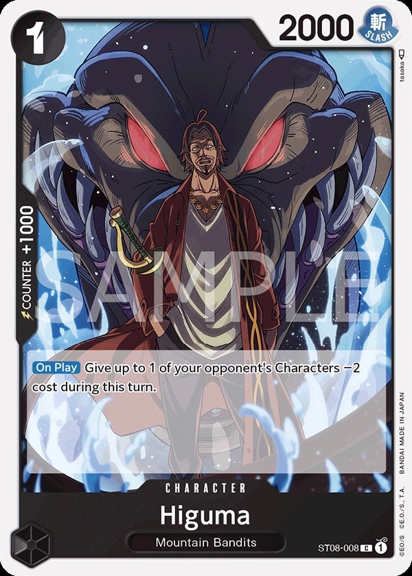 Higuma (ST08-008) — Common One Piece card