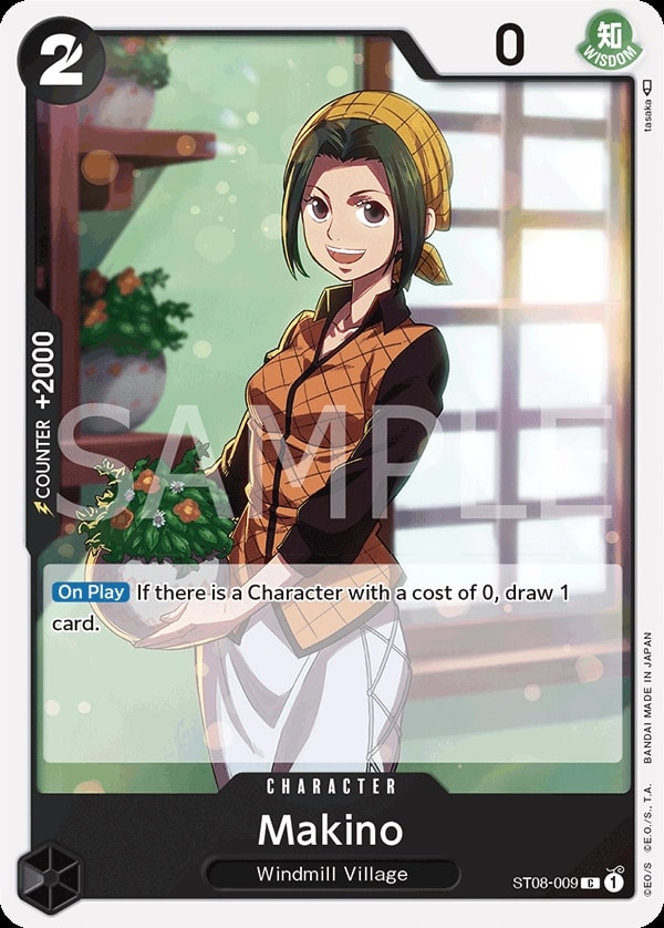 Makino (ST08-009) — Common One Piece card