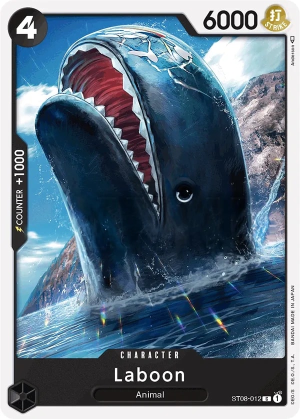 Laboon (ST08-012) — Common One Piece card