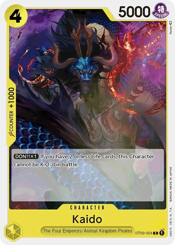 Kaido (ST09-004) — Common One Piece card