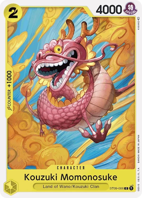 Kouzuki Momonosuke (ST09-006) — Common One Piece card