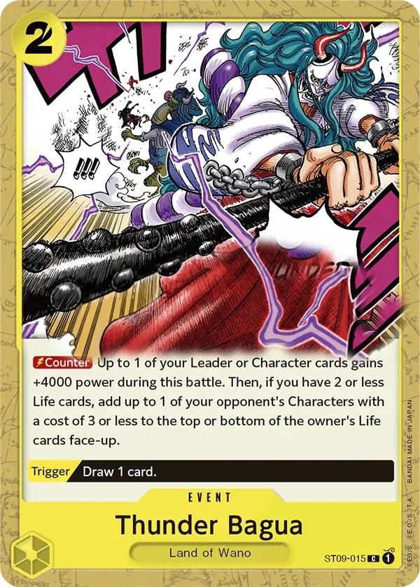 Thunder Bagua ST09-015 One Piece card