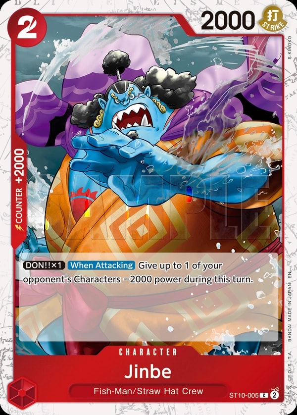 Jinbe - ST10-005 (ST10-005) — Common One Piece card