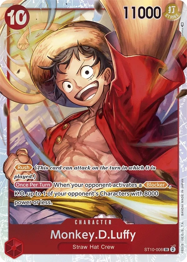 Monkey.D.Luffy ST10-006 One Piece card