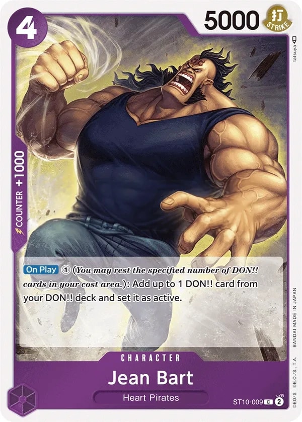 Jean Bart (ST10-009) — Common One Piece card