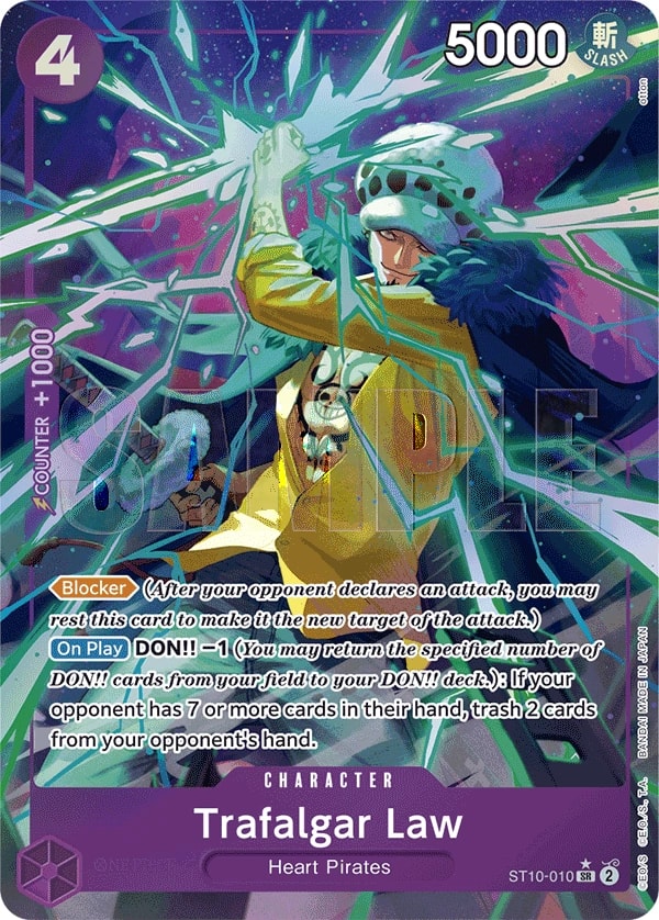 Trafalgar Law (010) (ST10-010) One Piece card