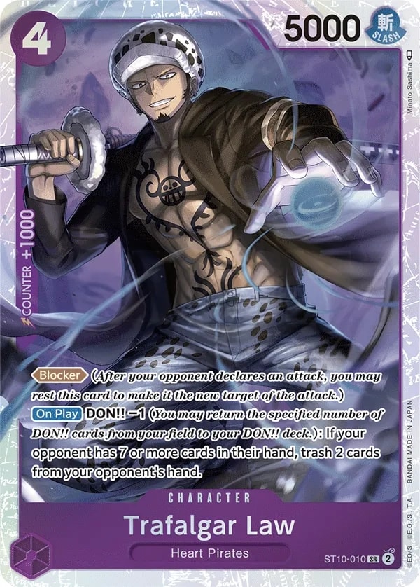 Trafalgar Law (010) (ST10-010) One Piece card
