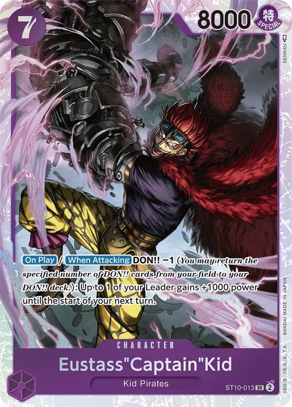Eustass"Captain"Kid ST10-013 One Piece card