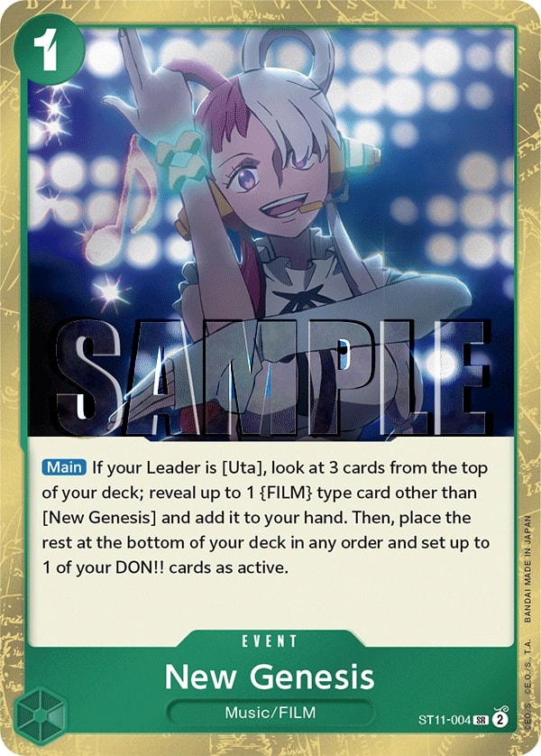 New Genesis ST11-004 One Piece card