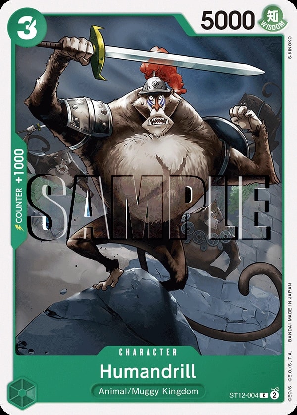 Humandrill (ST12-004) — Common One Piece card