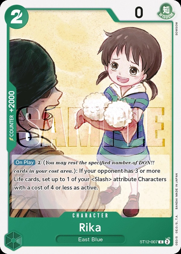 Rika (ST12-007) — Common One Piece card