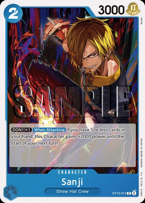Sanji (ST12-011) — Common One Piece card