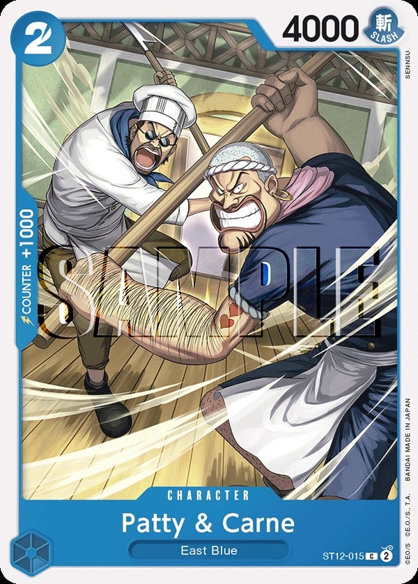 Patty & Carne (ST12-015) — Common One Piece card