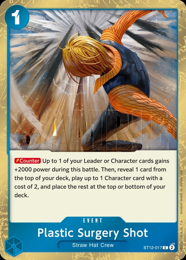 Plastic Surgery Shot - ST12-017 (ST12-017) — Common One Piece card