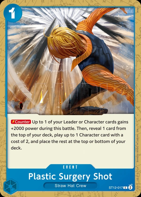 Plastic Surgery Shot - ST12-017 (017) (Reprint) One Piece card