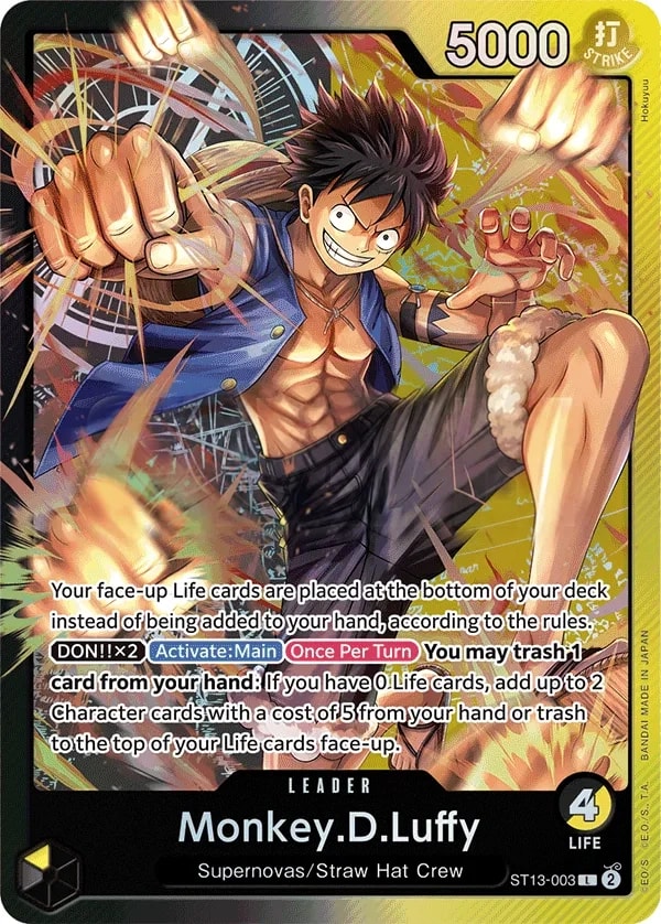 Monkey.D.Luffy (003) (Parallel) One Piece card