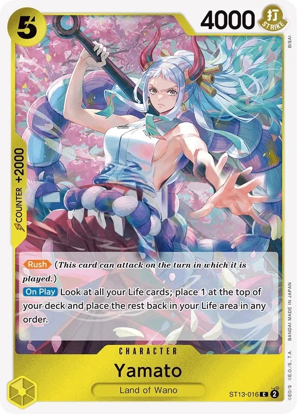 Yamato (016) (Parallel) One Piece card