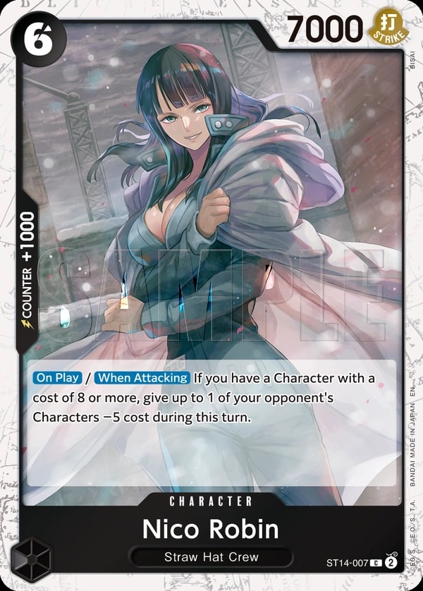 Nico Robin - ST14-007 (ST14-007) — Common One Piece card