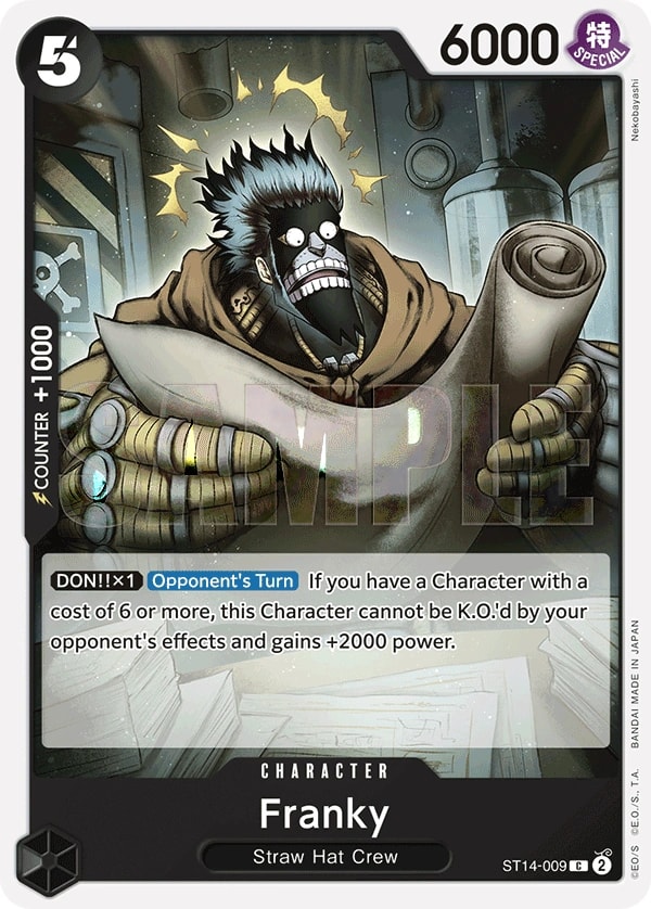 Franky (ST14-009) — Common One Piece card