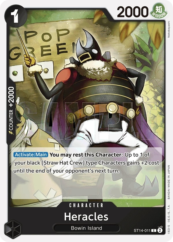 Heracles (ST14-011) — Common One Piece card