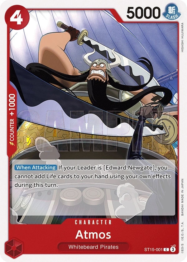 Atmos (ST15-001) — Common One Piece card