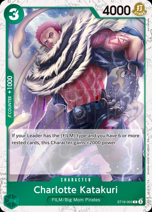 Charlotte Katakuri (ST16-003) — Common One Piece card