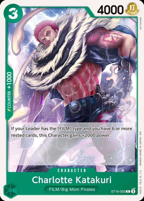Charlotte Katakuri (003) (Reprint) One Piece card