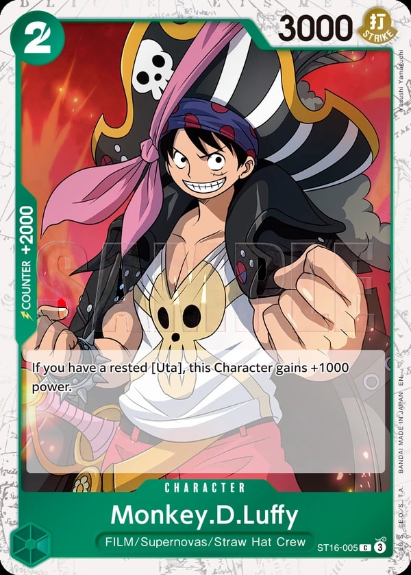 Monkey.D.Luffy - ST16-005 (ST16-005) — Common One Piece card